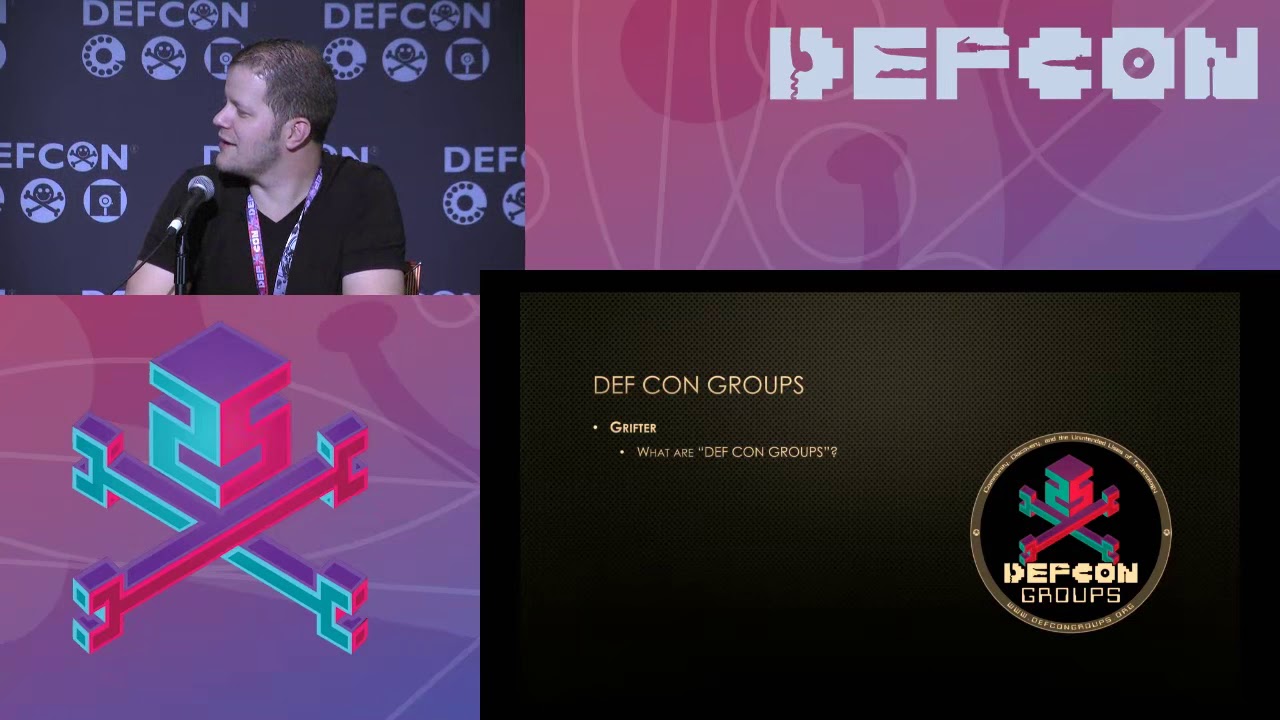 DEF CON 25 - Jeff Moss and Panel - Panel - DEF CON Groups