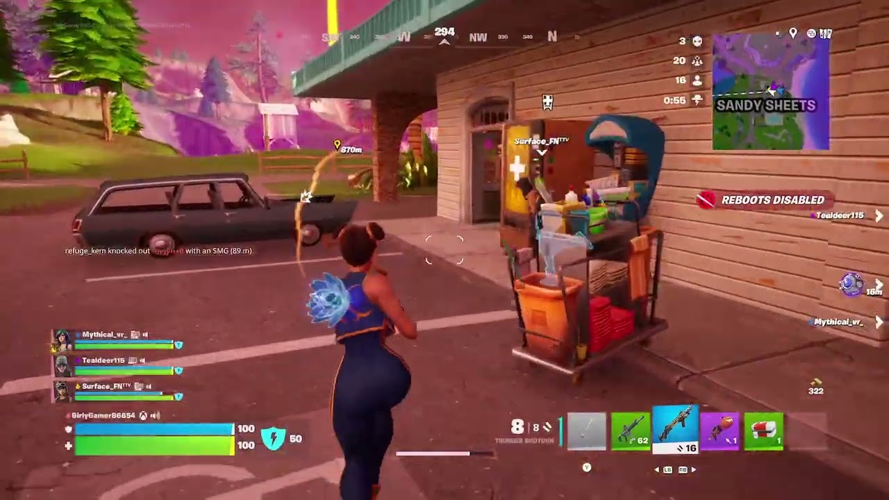 Getting the win with streamer @Surface_FN while he was streaming 