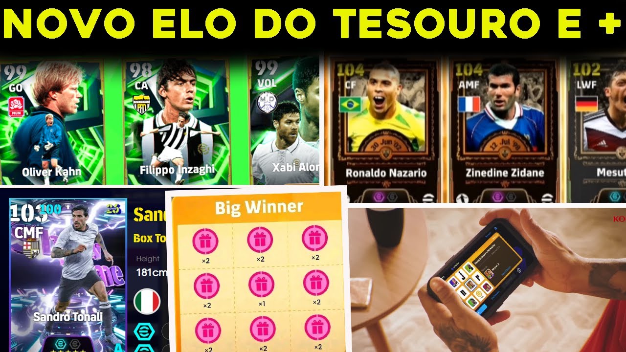 NOVA TEMPORADA ELO DO TESOURO E MAIS | eFootball2026