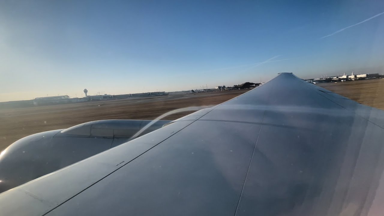 Morning Landing in Munich | B777-200ER EDDM RW08L AA716 N792AN