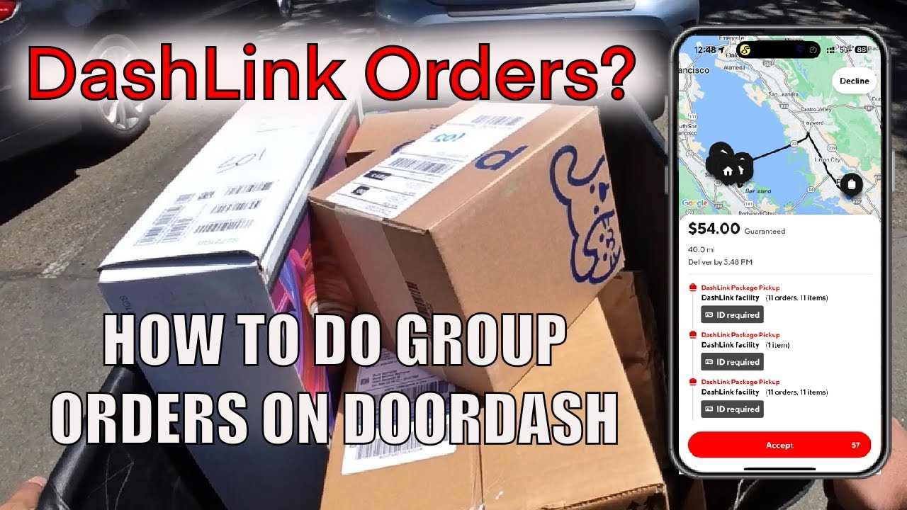 What is DashLink? How to do group orders on DoorDash!