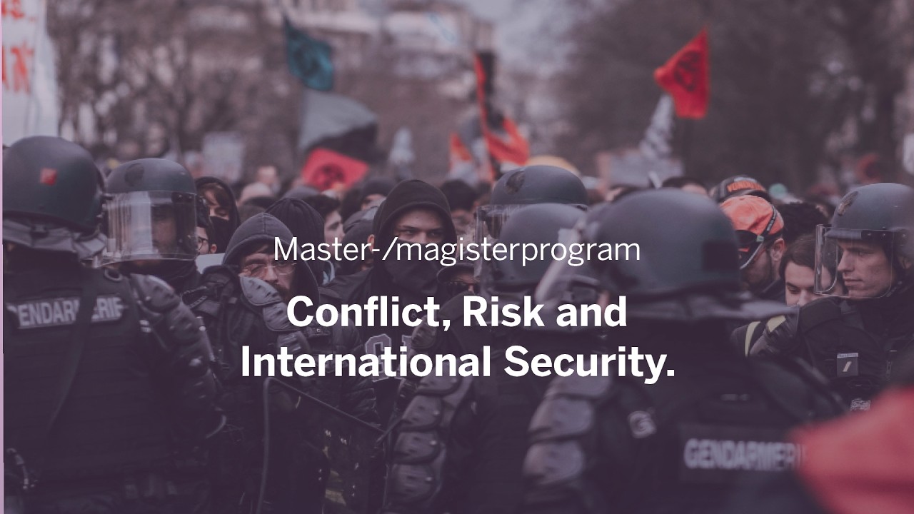 Global Risk & Conflict - Master's in Conflict, Risk and International Security at JU - Webinar