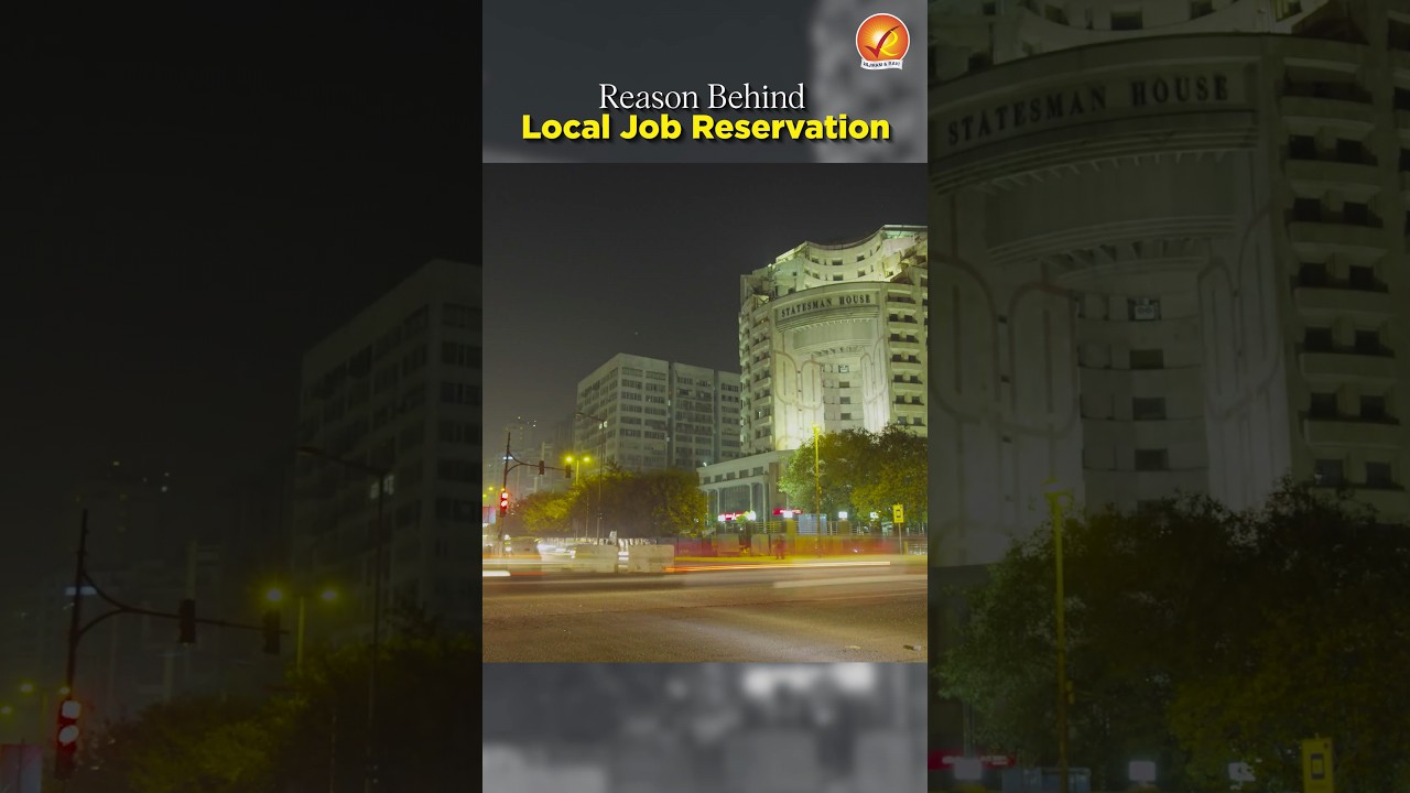 Reason Behind Local Job Reservation #shorts