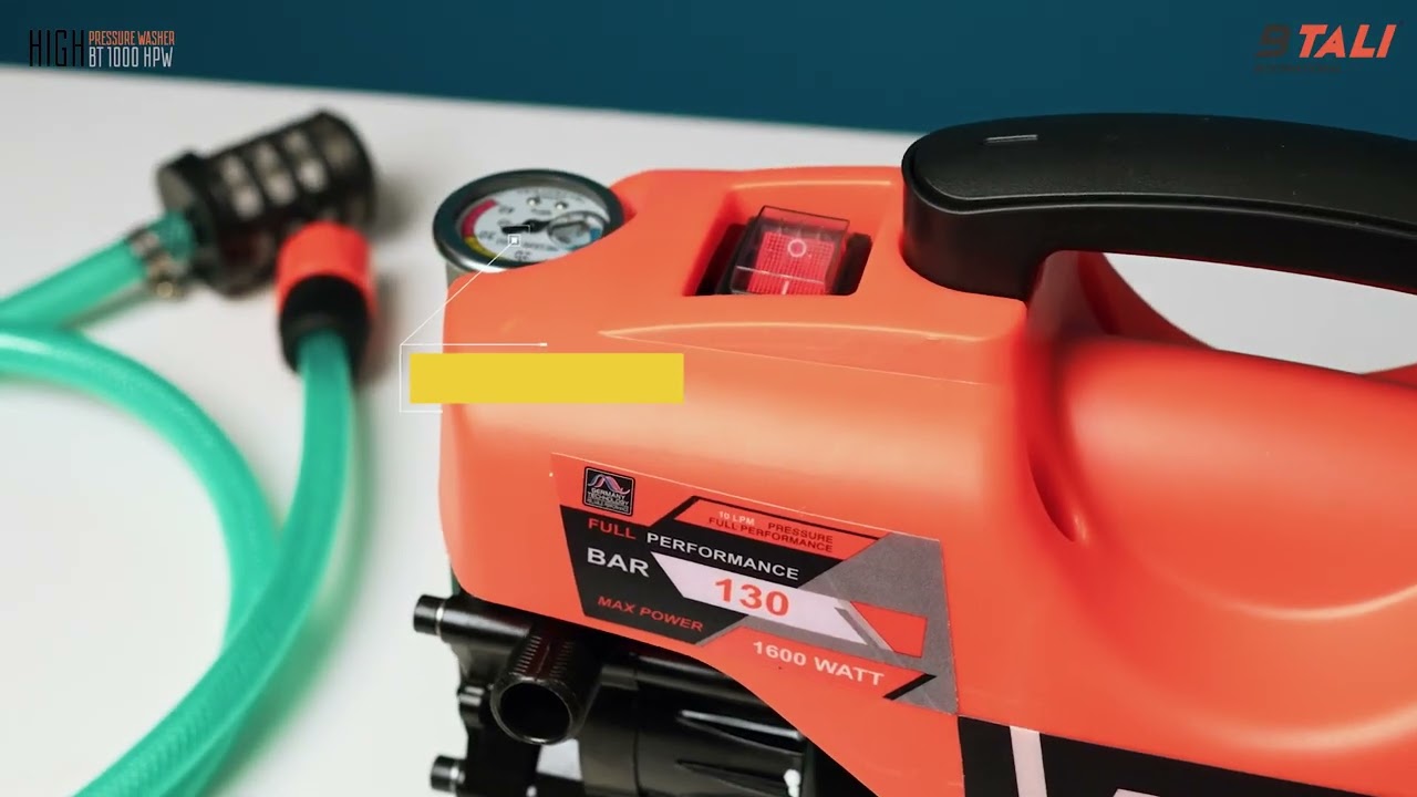 BTALI HIGH PRESSURE WASHER BT1000 HPW UNBOXING AND PERFORMANCE