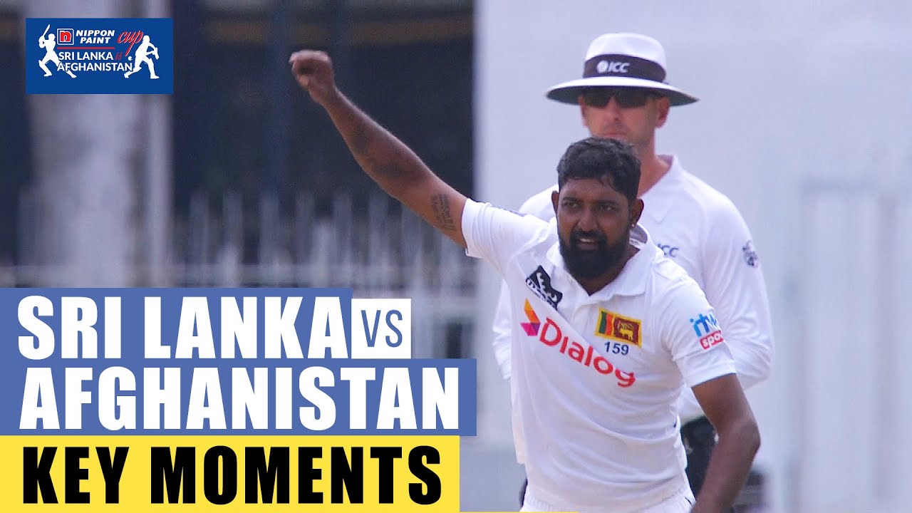 Afghanistan Tour Of Sri Lanka | 1st Test - Day 4 | Jayasuriya Picks Up A Fifer
