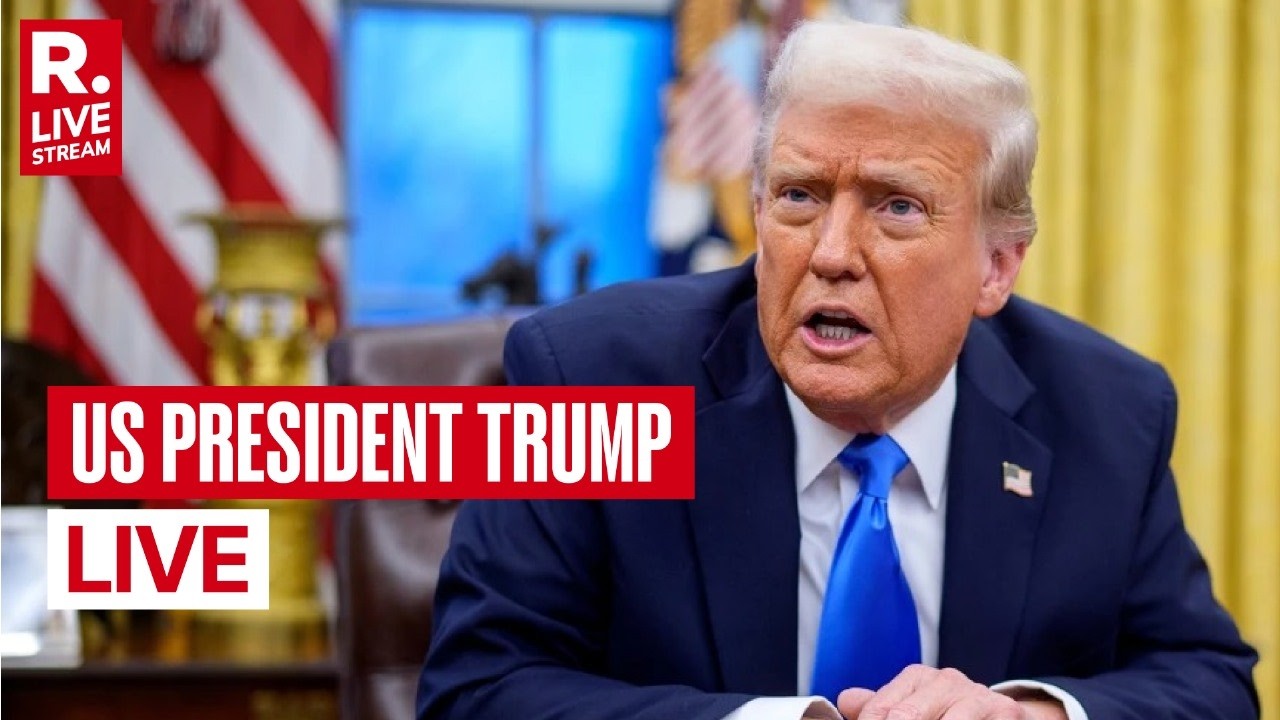 LIVE: US President Trump Signs Executive Order At Oval Office, Takes Multiple Questions | Iran war