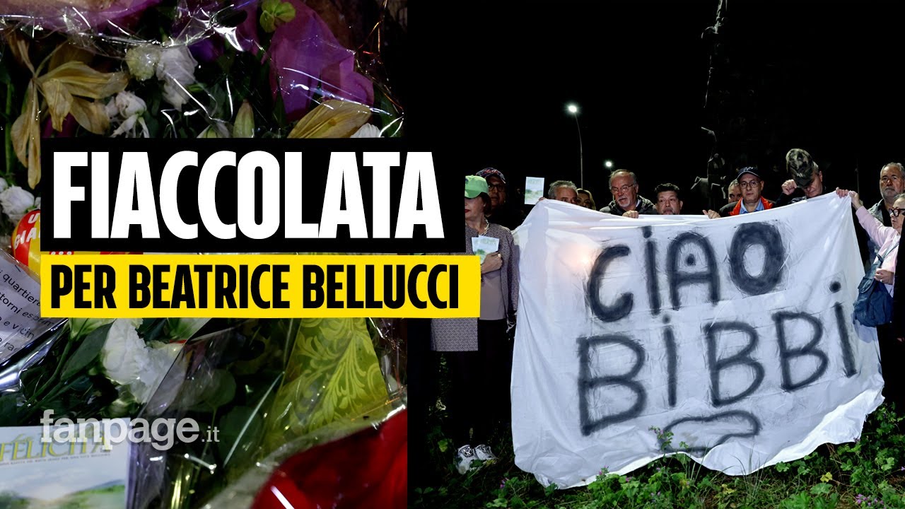 Fiaccolata per Beatrice Bellucci: 