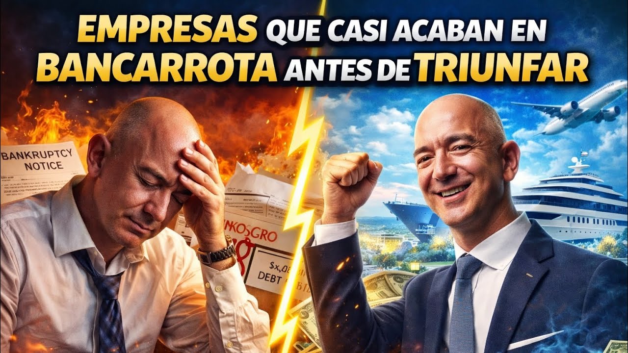 Empresas que casi acaban en bancarrota antes de triunfar