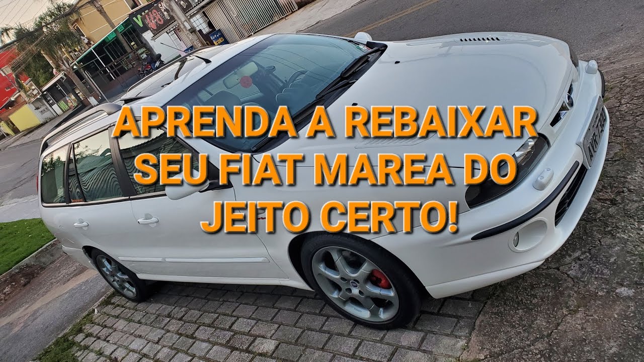 Rebaixando seu Fiat Marea da forma correta! 2 formas diferentes que dão certo 🤙🏻