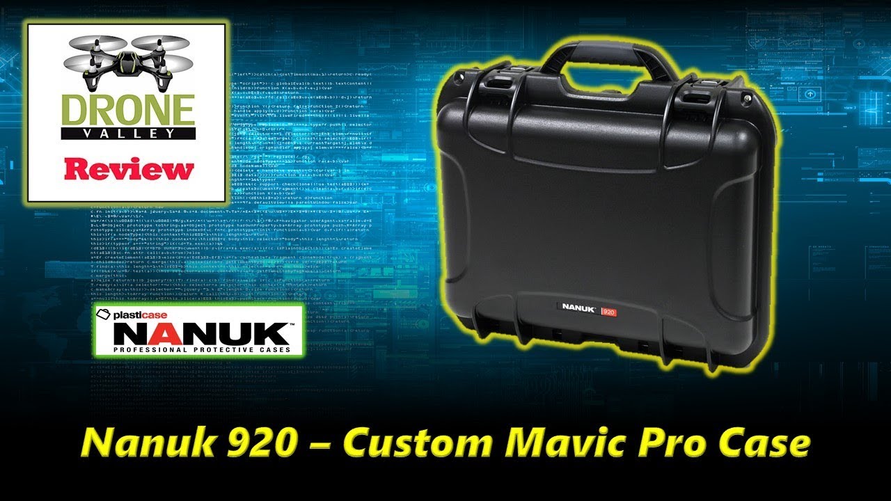 Nanuk 920 Custom Mavic Pro Case Review