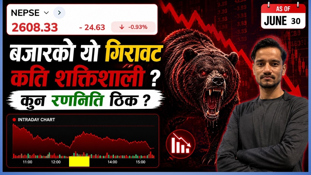 June 30 | Nepse Update | Stock Market Analysis by Ram Hari Nepal