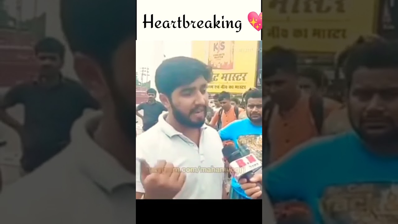 in violence a man car is burn and he is crying for his car||#short