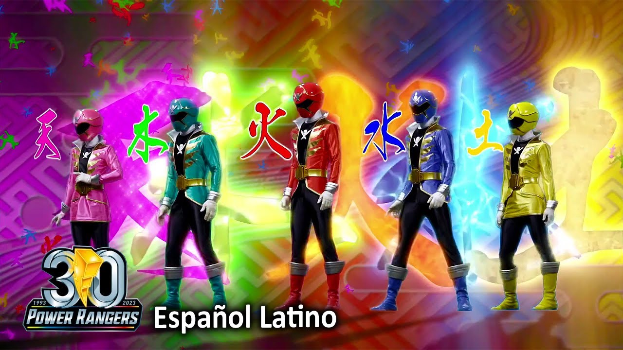 Power Rangers: Super Megaforce | Mórfosis con canciones de cada temporada [Español Latino 🇲🇽]