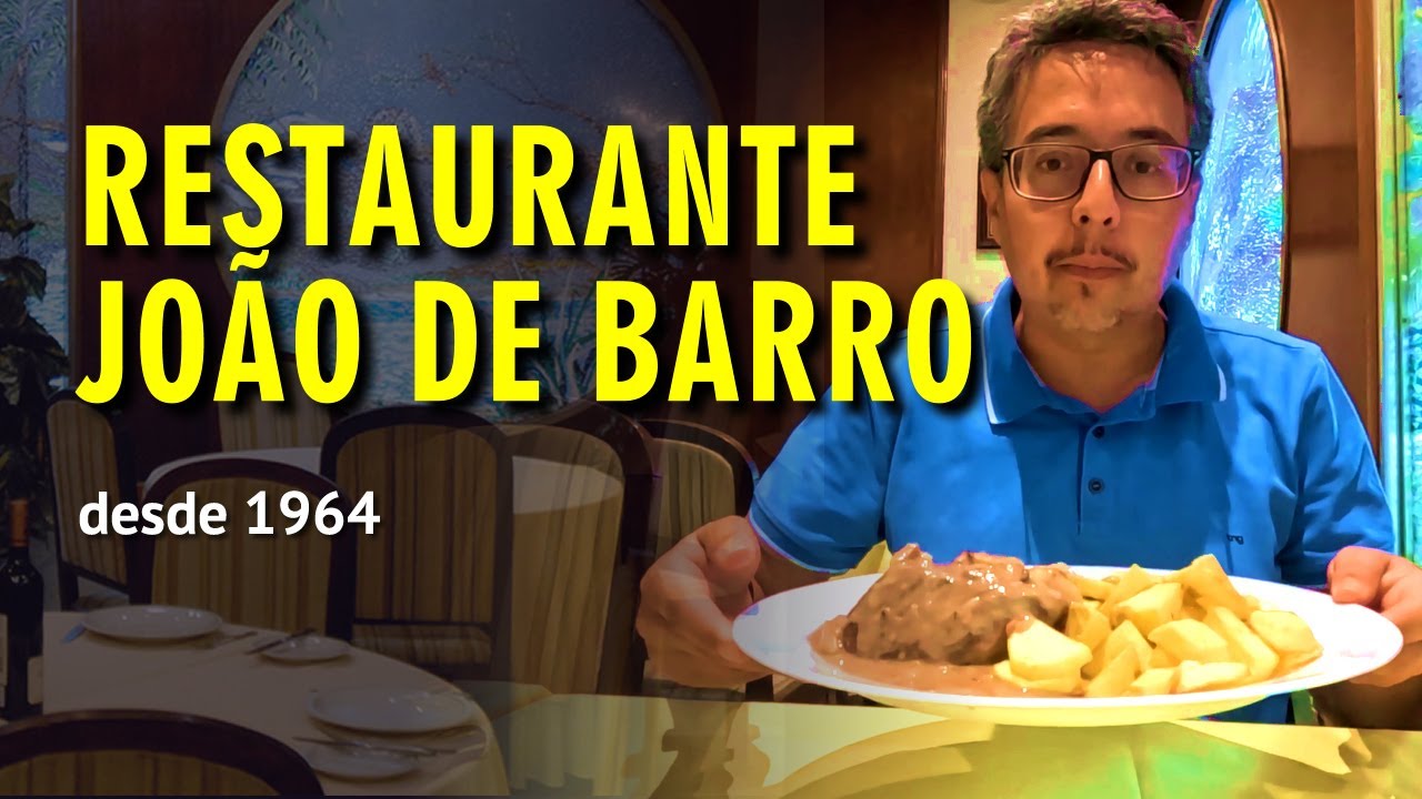 Restaurante João de Barro desde 1964 no Centro do Rio de Janeiro