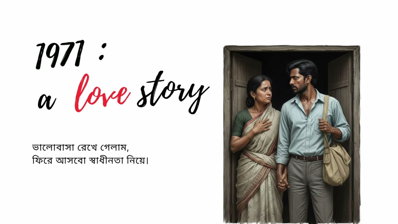 1971: A Love Story | Bangla Romantic Rock Ballad