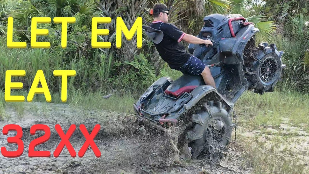 32 XX против 33 XL Aztexs Лунка за лункой с FLvaden в Compound: скользящие гонки и ГРЯЗЬ!