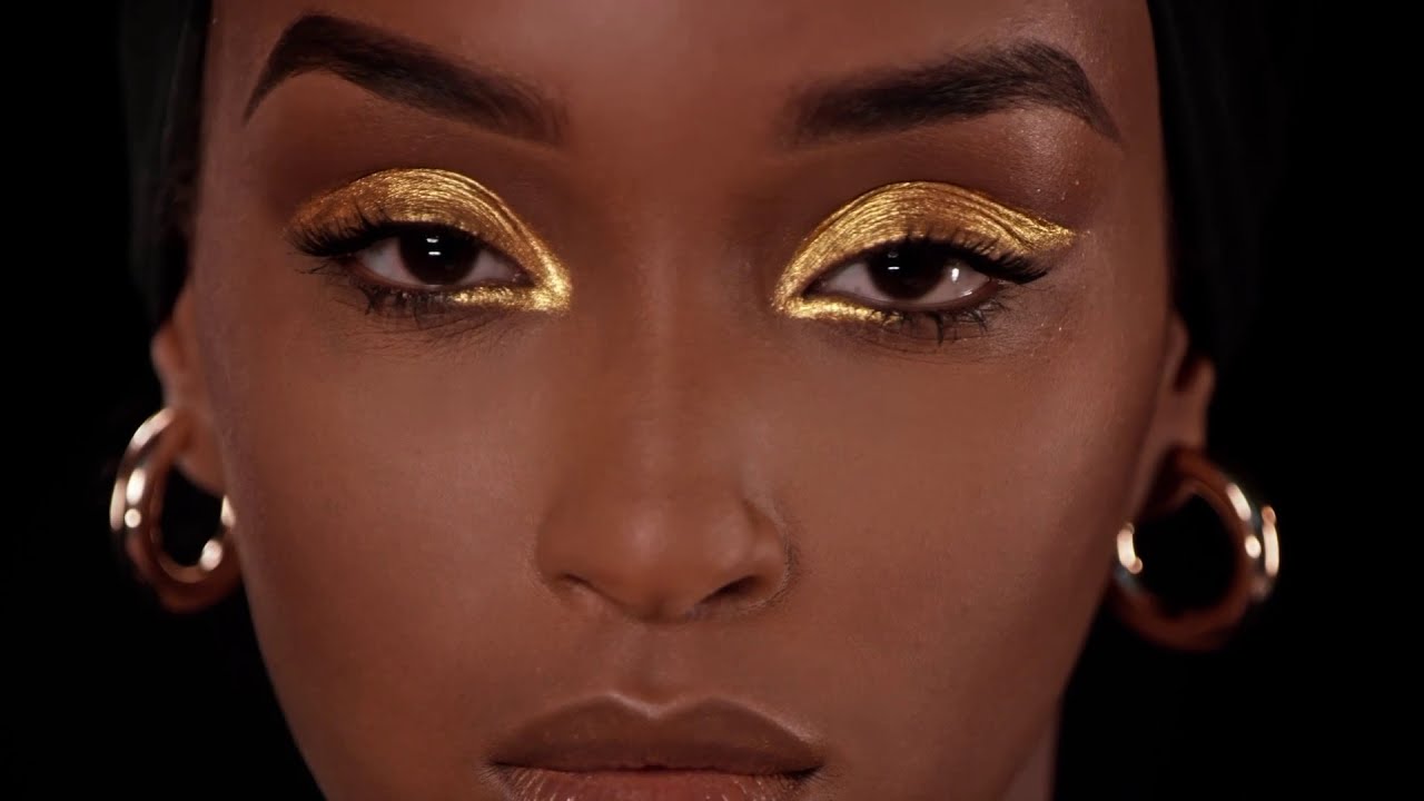 It All Started with the Eyes: High-Metal Liquid Eyeshadow Look