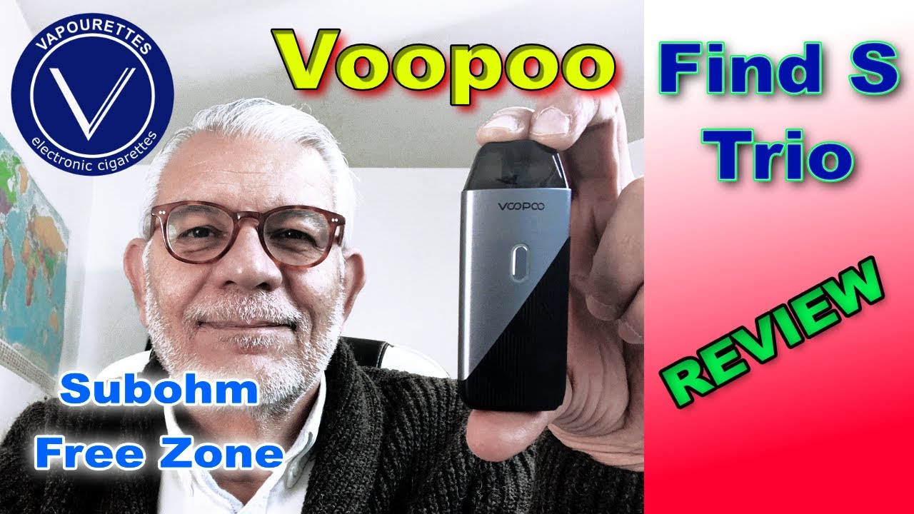 Review and How to of Voopoo Find S Trio. 1200mAh, 0.8ohm and 1.2ohm coils. Excellent ramp up time.