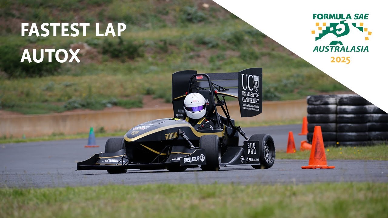 FSAE Australasia 2025 | Fastest Autocross Lap | UC Motorsport
