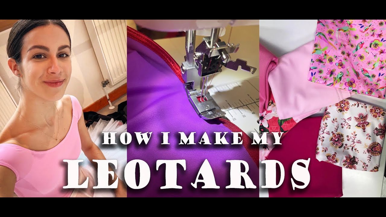 HOW I MAKE MY BALLET LEOTARDS / Como hago mis maillots de ballet