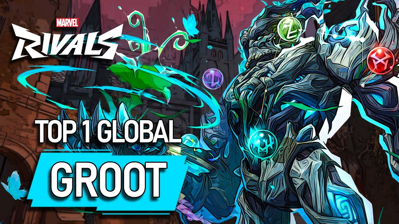 ТОП 1 МИРОВОЙ ГРУТ! Cherchingles - MARVEL RIVALS PRO
