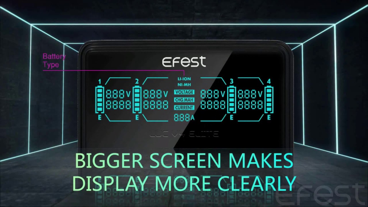 Efest LUC V4 ELITE Charger