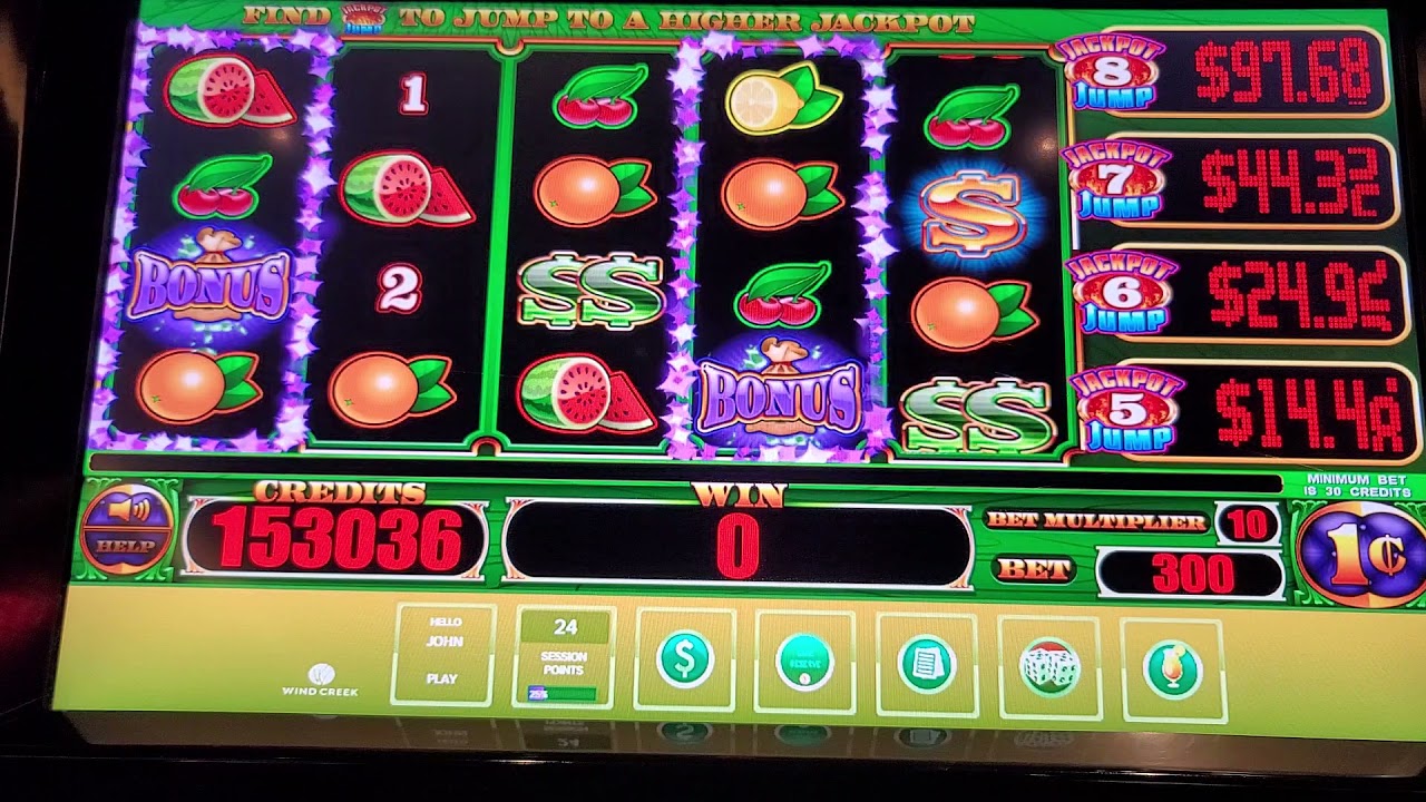 🤑Jackpot Jump🤑 slot machine Windcreek Wetumpka