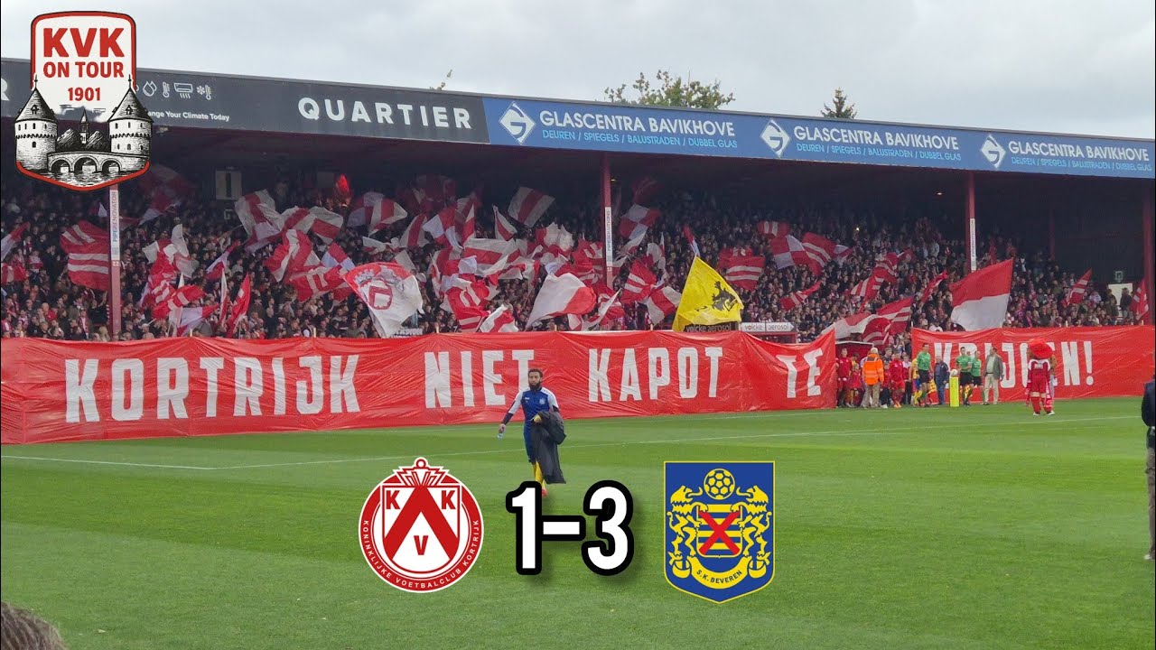 KV KORTRIJK- SK BEVEREN [1-3] CHALLENGER PRO LEAGUE SPEELDAG 9