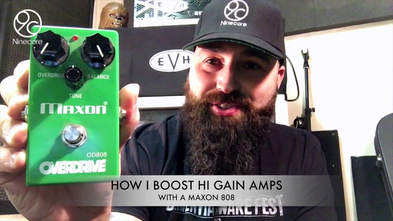 HOW TO BOOST AN AMP WITH AN OVERDRIVE/MAXON 808