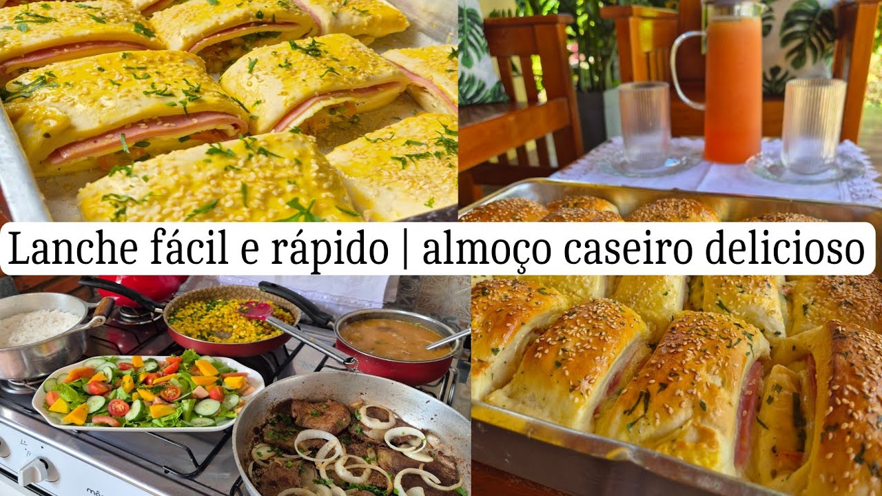 Você vai se apaixonar por essa receita 🍞| almoço do dia | colhendo feijão pra congelar e mais