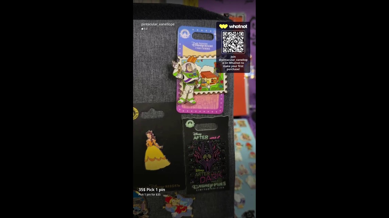 PINTACULAR VANELLOPE MEGA DISNEY PIN SHOW – RARE LE’S, NEW RELEASES & FREE SHIPPING!
