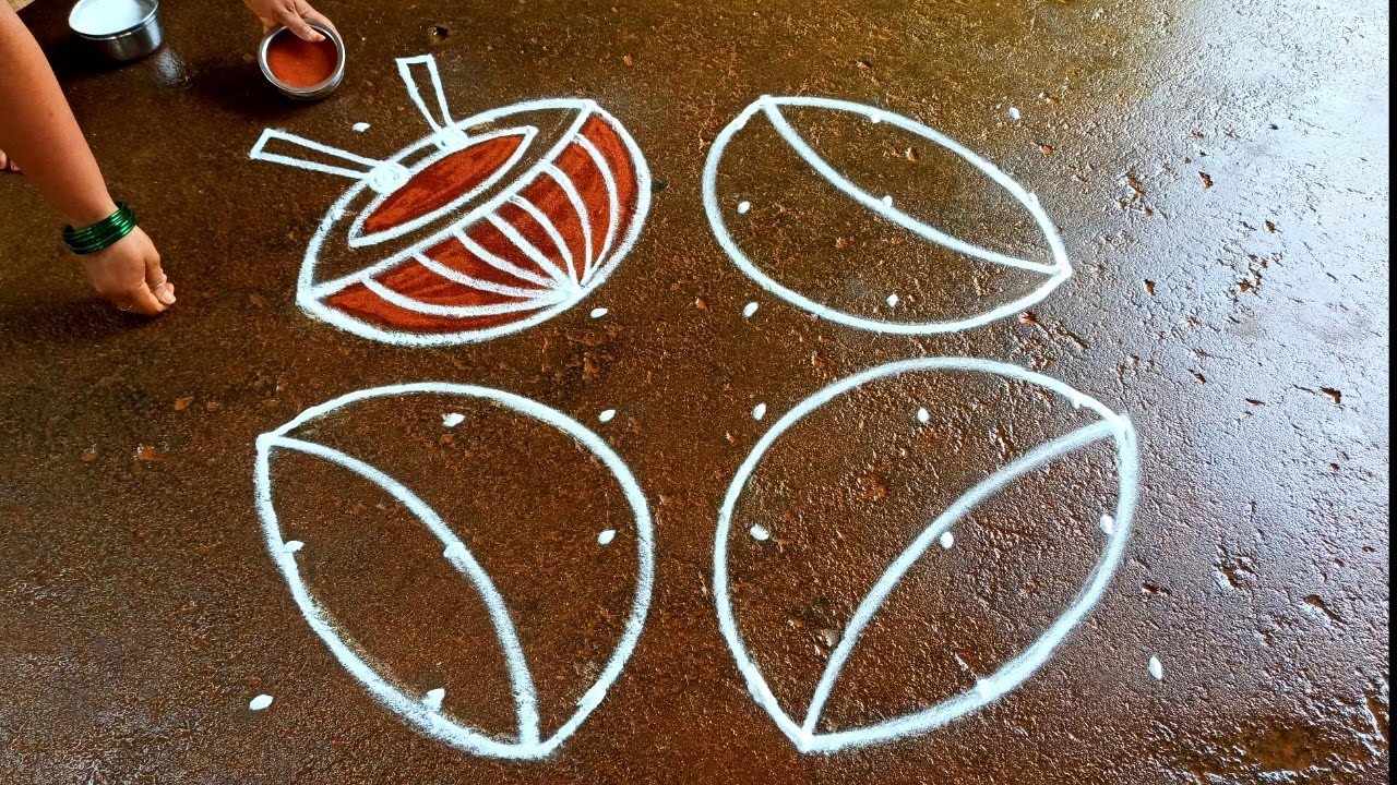 Bhogi 2024 drums kolam|Pongal special kolam| bhogi melam kolam|sankranti muggulu|Beautiful rangoli