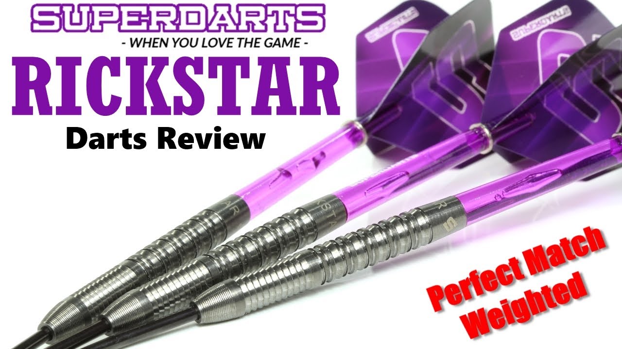Superdarts RICKSTAR 21G Darts Review Perfect Weight Match