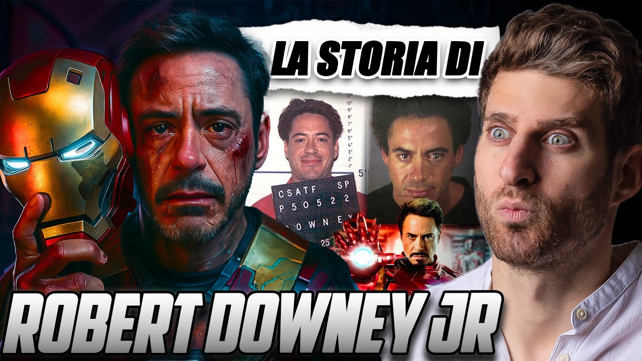 CHI c'è REALMENTE dietro IRON MAN? - L'INCREDIBILE storia di Robert Downey JR