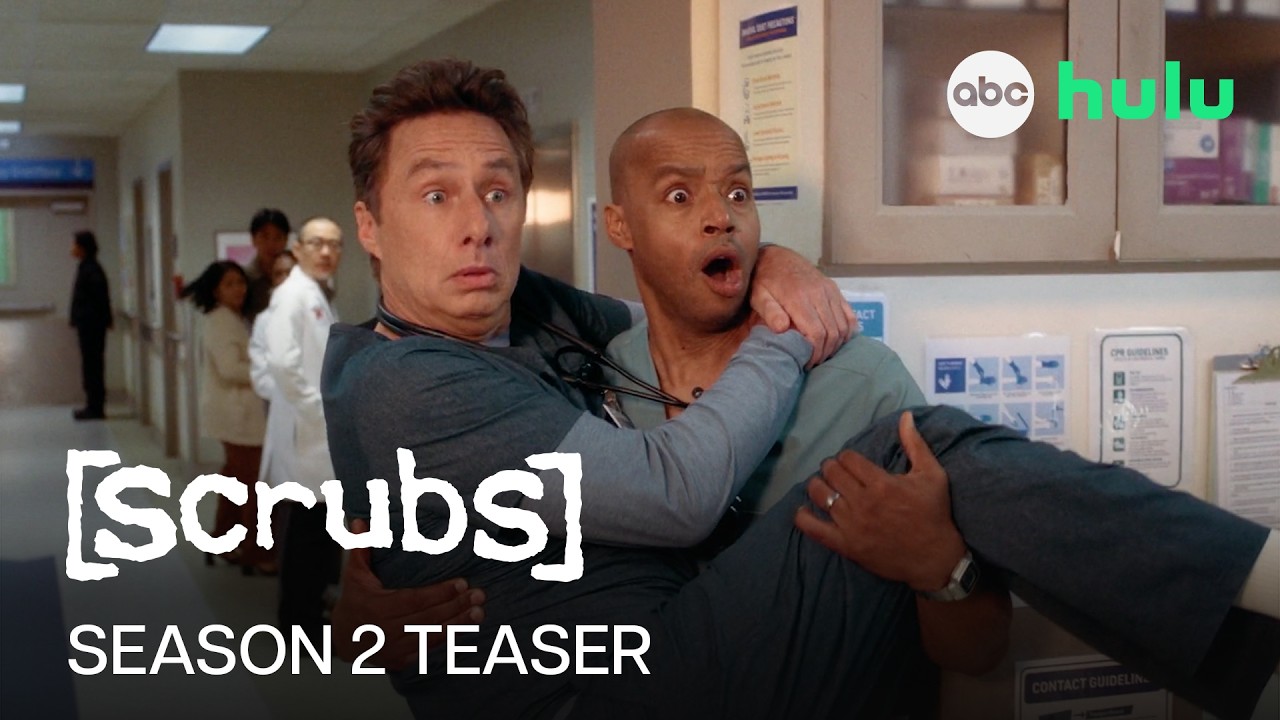 Here&rsquo;s your first look at the new season of #Scrubs, premiering Sept 30 on ABC.