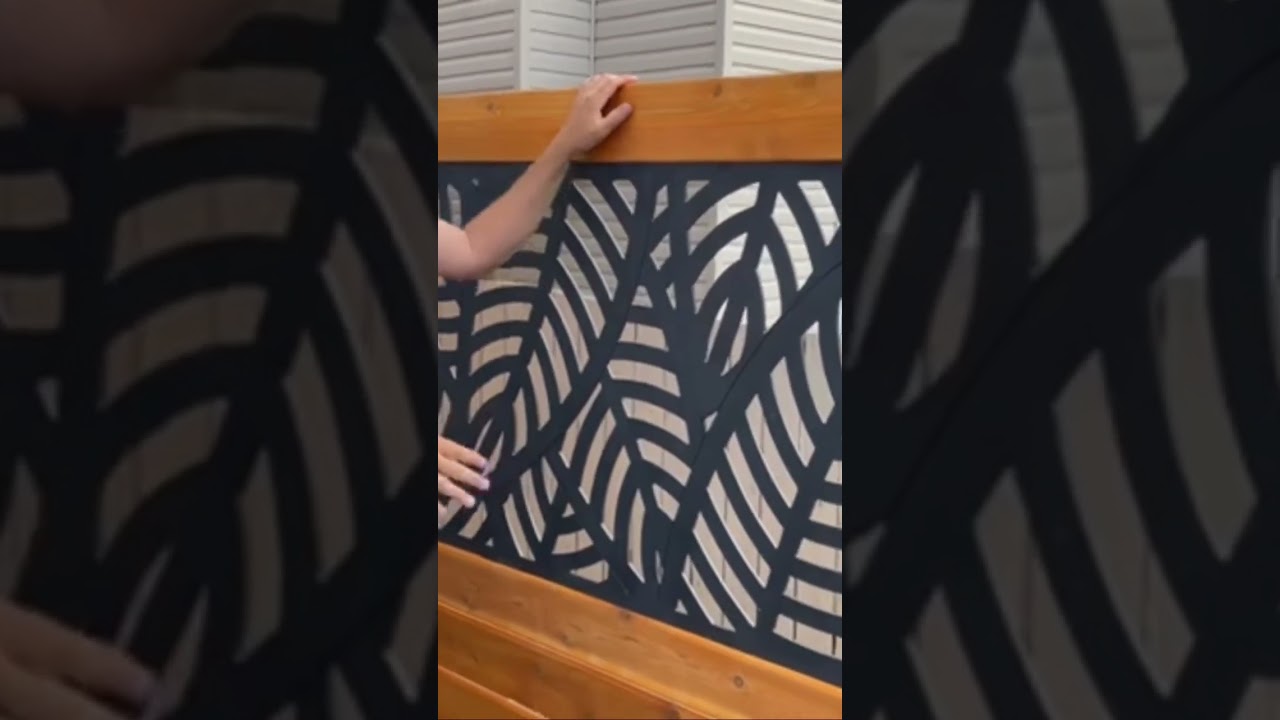 Deck Privacy Wall With Barret Outdoor Living Decorative Screen