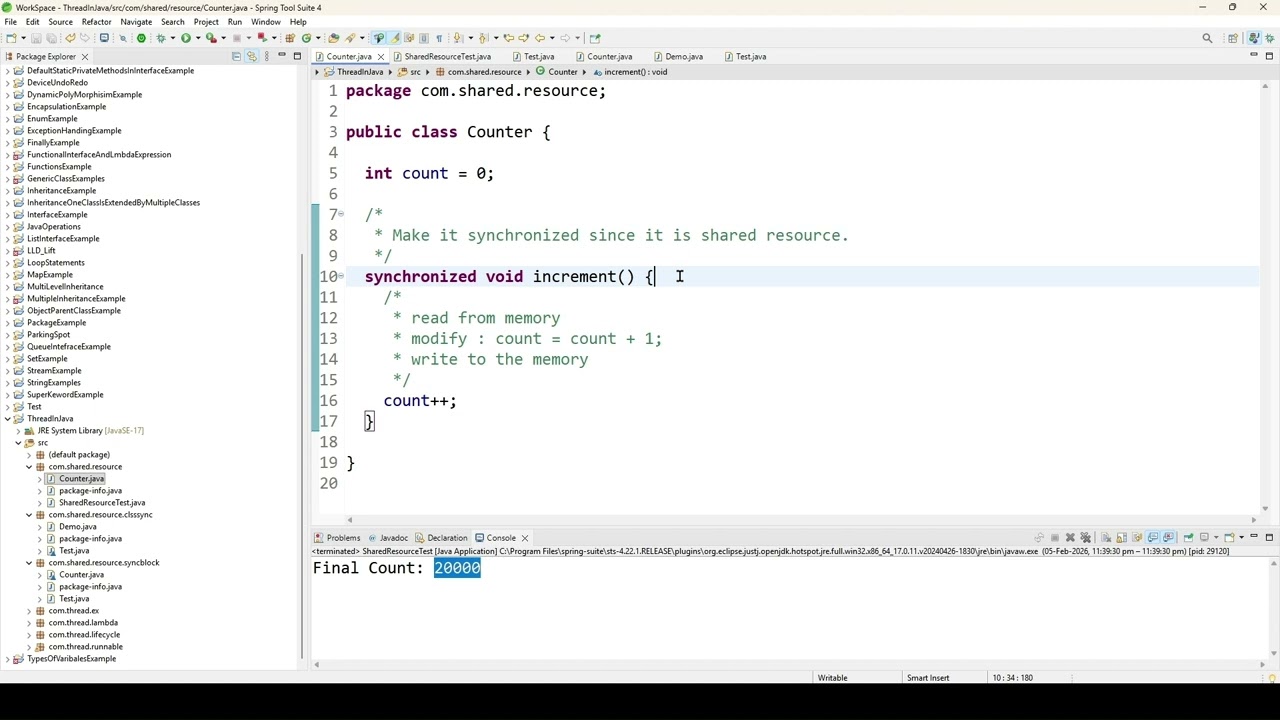#40.4 [Eng] Monitor Lock and Synchronization in Java