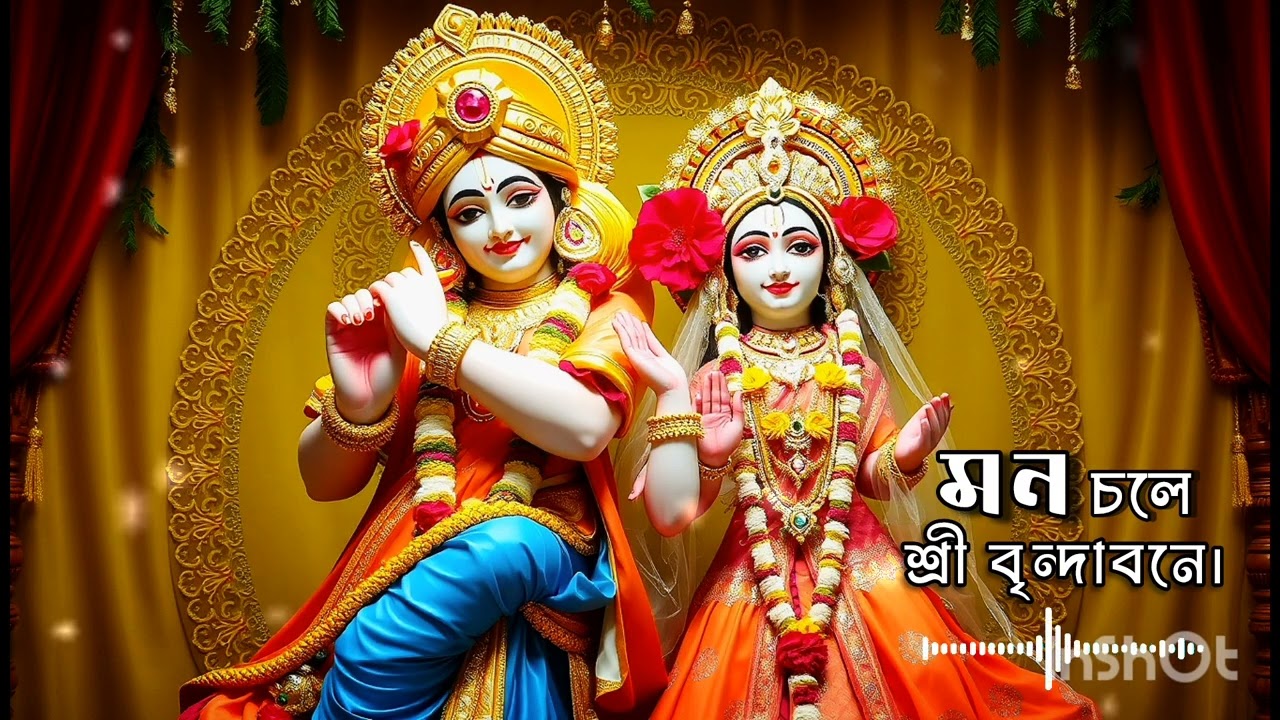 মন চলে শ্রী বৃন্দাবনে ✨️💐🍂 | Radhakrishnan kirton Song | ORG_MUSIC 