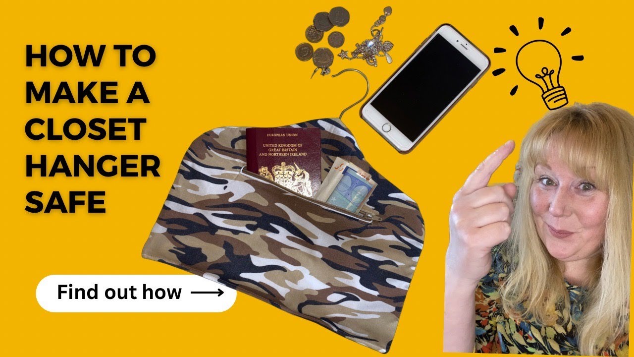 How To Make A Fabric Hanger Safe