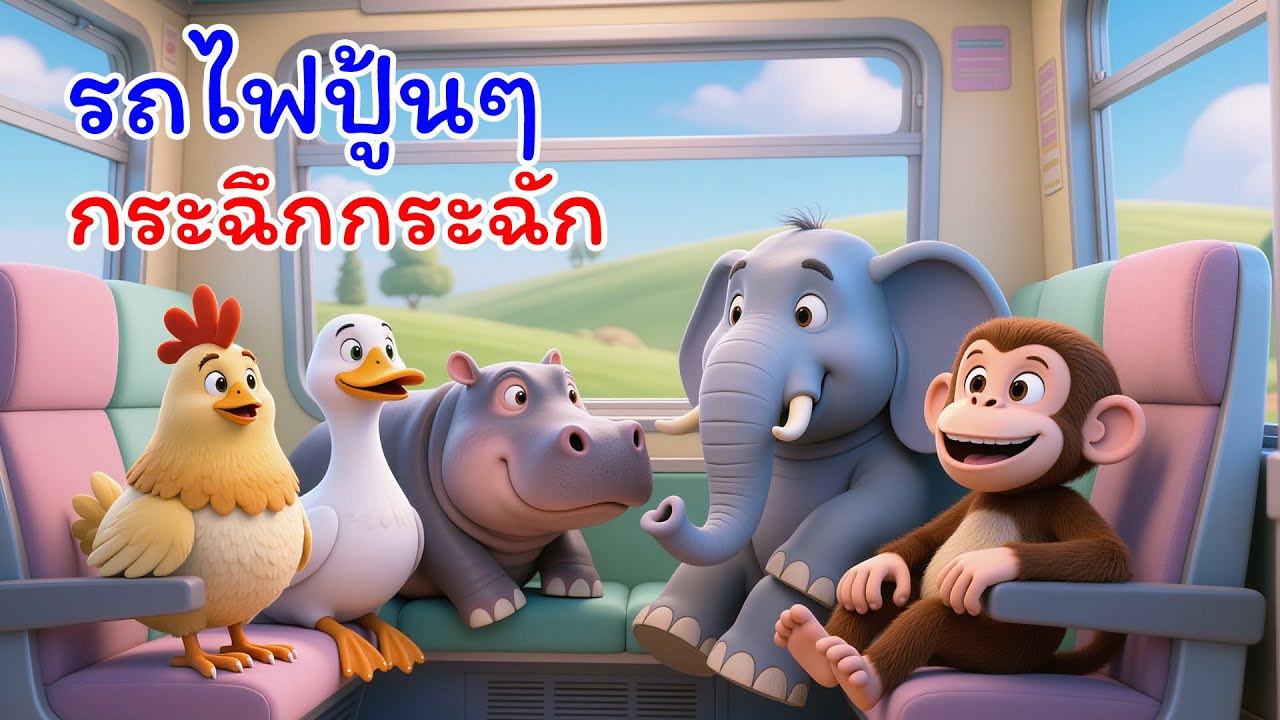 เพลงรถไฟ ฉึกๆ ฉักๆ I Family Kids Song