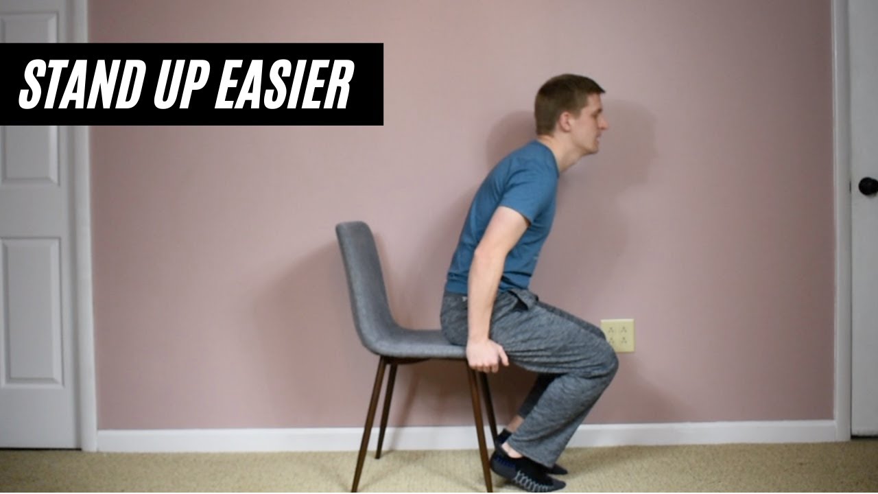 Stand Up Easier After Knee Replacement