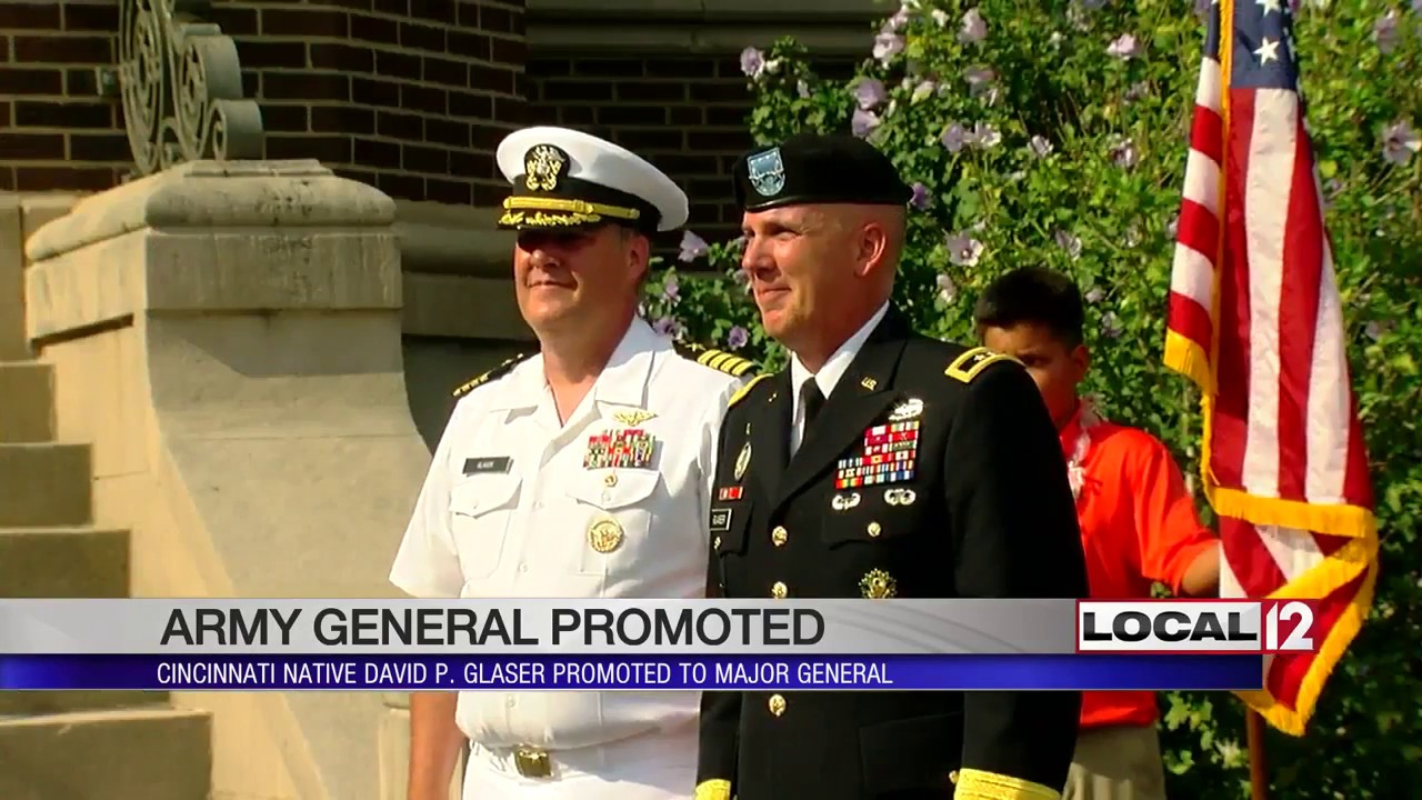Local Elder HS grad, US Army General David P. Glaser promoted to Major General
