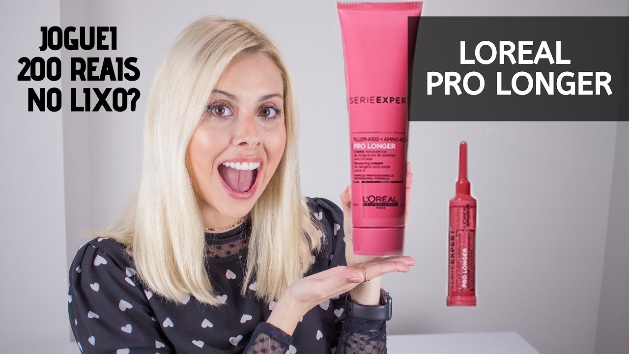 Loreal PRO LONGER Resenha ampola e Leave-in