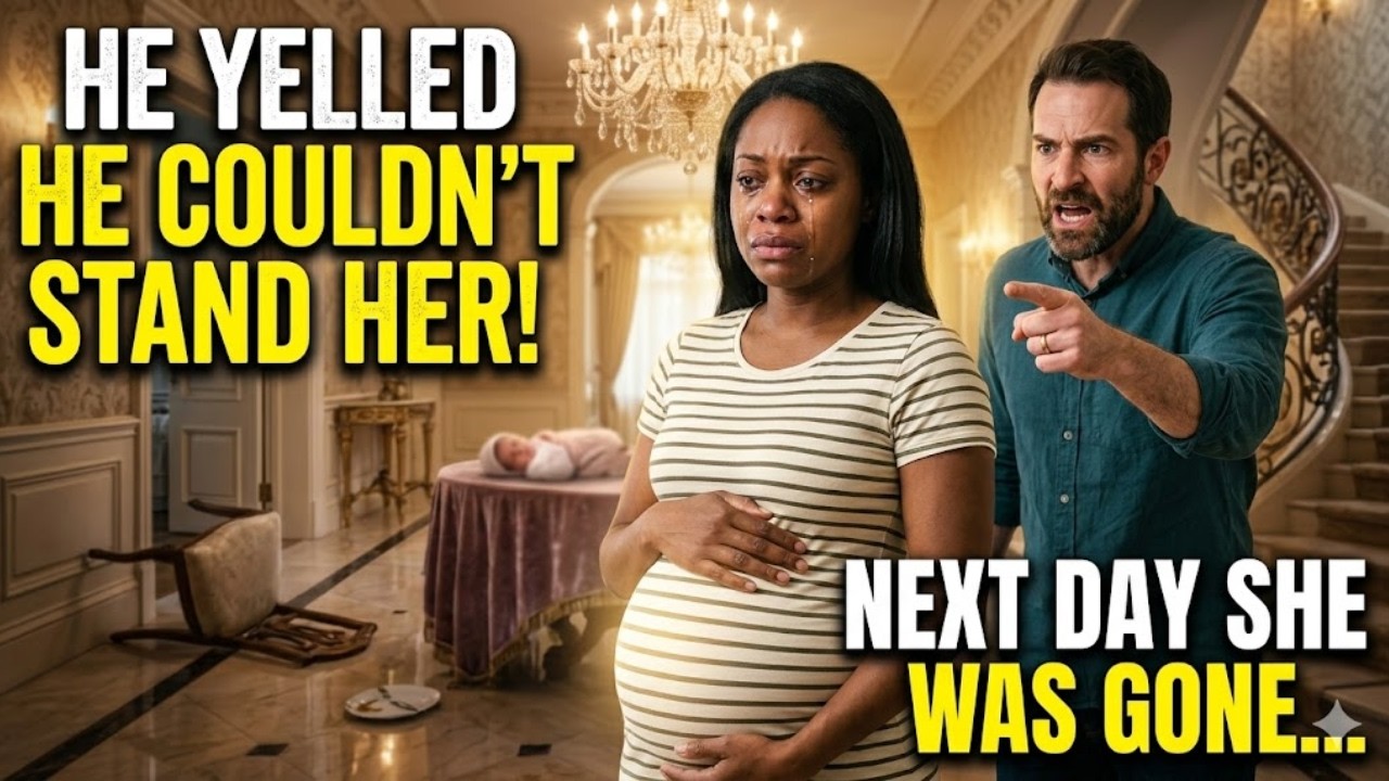 He Yelled He Couldn’t Stand His Pregnant WifeThe Next Day She Was Gone Leaving the Family#betrayal
