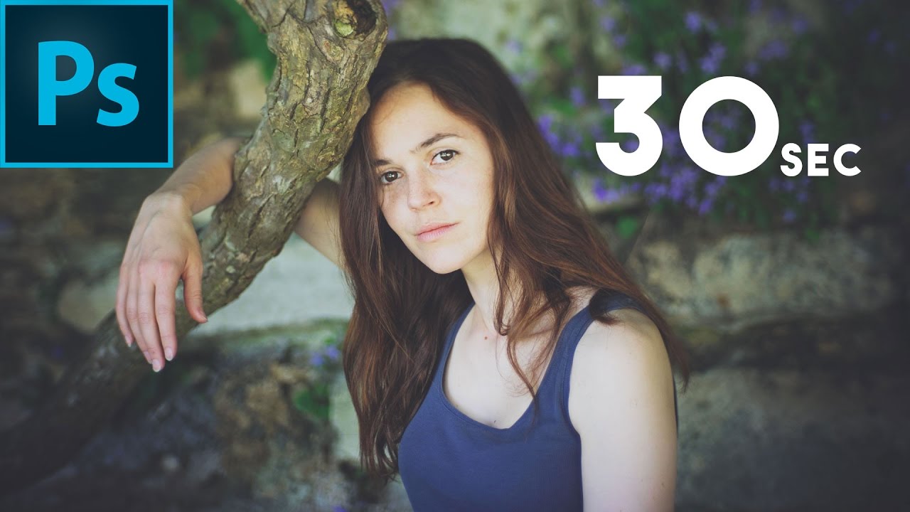 How to get the Faded Film look in 30 Seconds | Photoshop