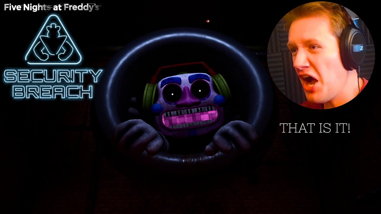 This segment of the game is RAGE INDUCING [Five Nights at Freddy's Security Breach] Part 5