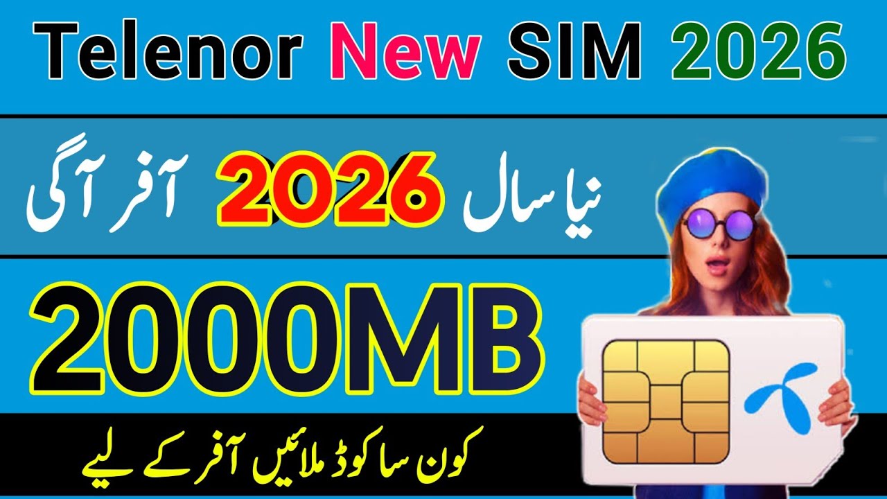telenor new sim offer 2026 | telenor ki new sim offer 2026