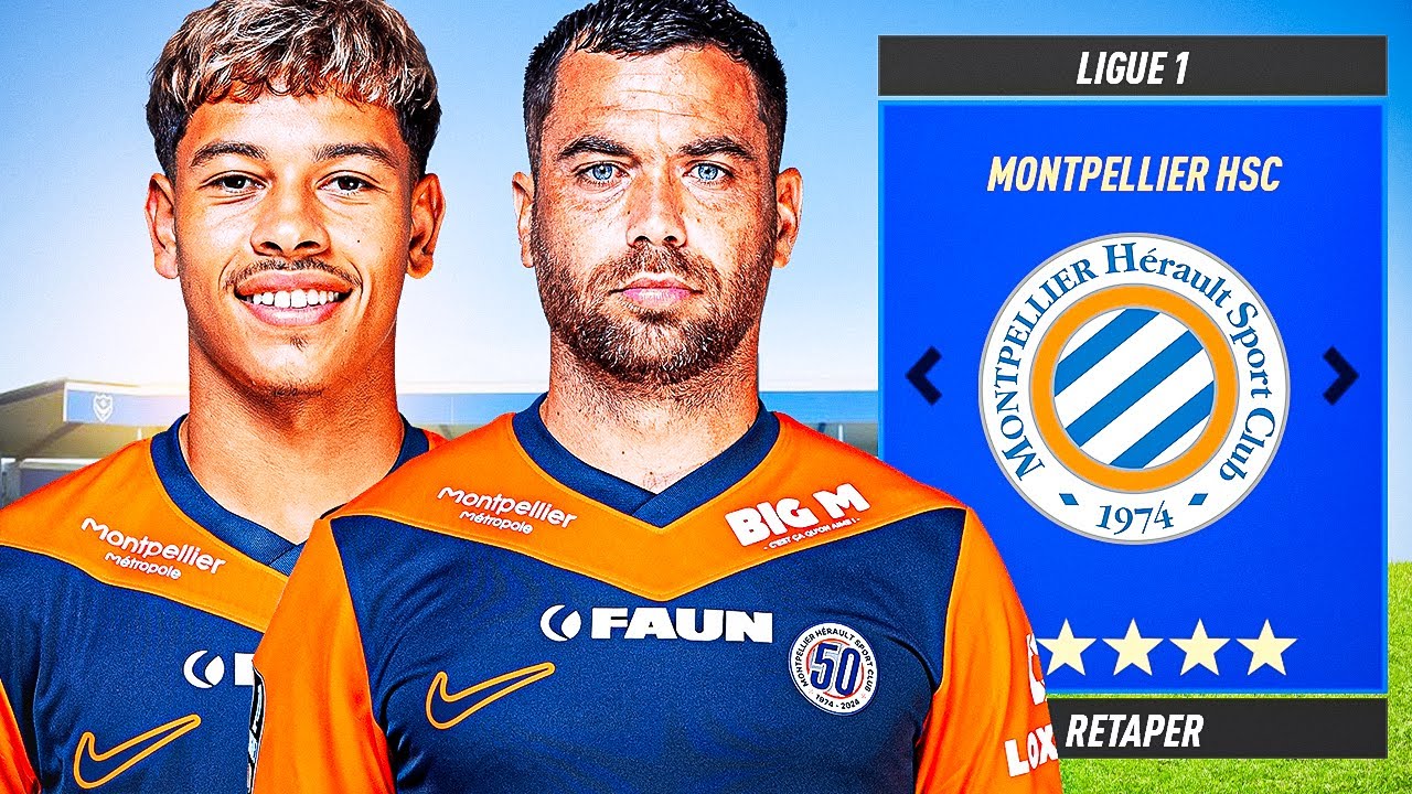 Je RETAPE MONTPELLIER en Carrière sur FC25 !