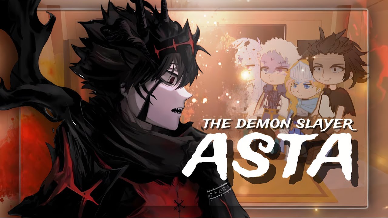 react to asta Black clover characters react  || gacha club || part 3