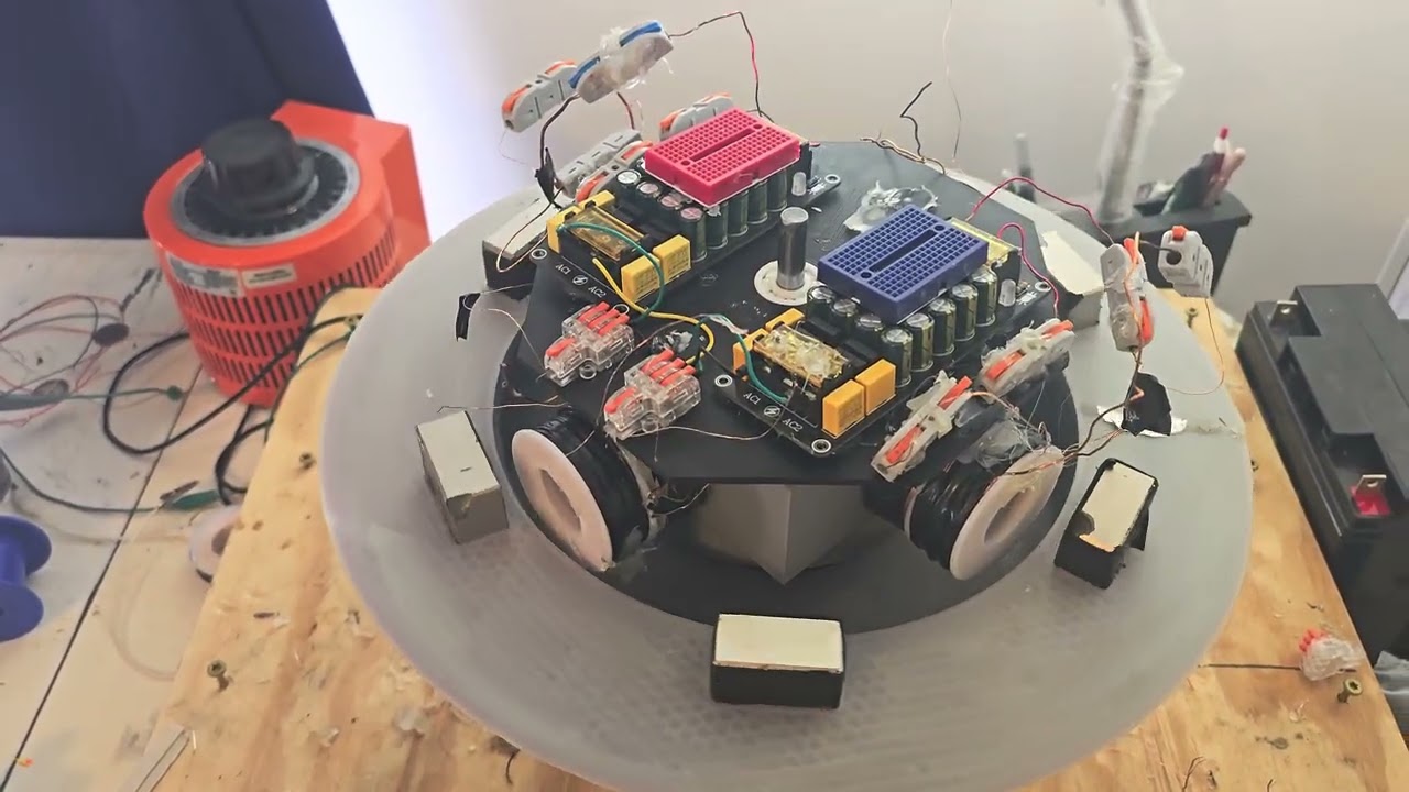 Rebuilding of the powerless electromag rotor Come and see